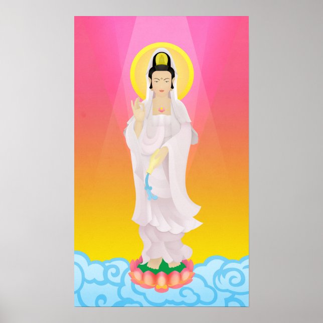 guan yin dans art déco (Devant)
