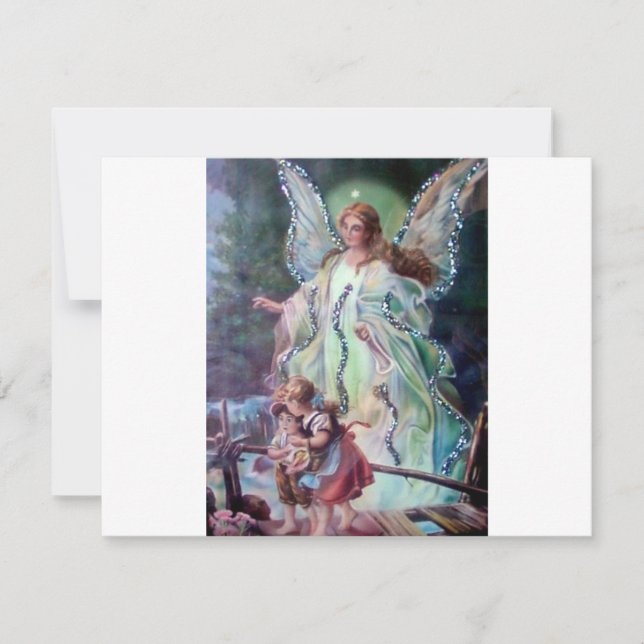 GUARDIAN ANGEL c. 1900 (Devant)