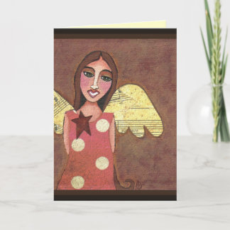 GUARDIAN ANGEL - carte de voeux angélique
