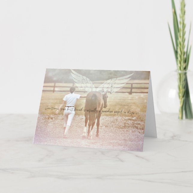 GUARDIAN EN DISGUISE Carte de voeux (Devant)