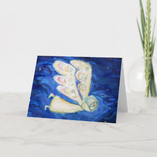 Guardian Light Angel Baby Note ou carte de voeux