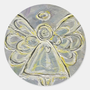 Guardian Stickers personnalisés White and Silver 