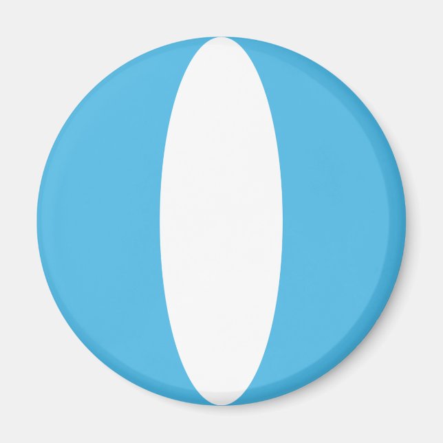 Guatemala Fisheye Flag Magnet (Devant)
