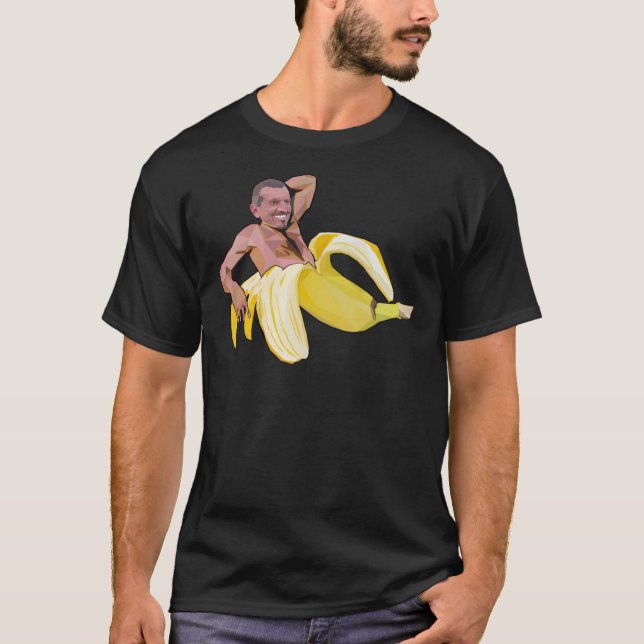 Guenther Steiner Dans Un T-Shirt Classique Banana (Devant)