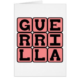 Guérilla, Style de guerre