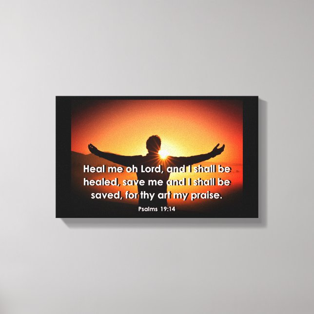 Guérir - Toile Emballée Premium (Gloss) (Recto)