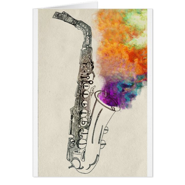 Guérison de saxophone (Devant)