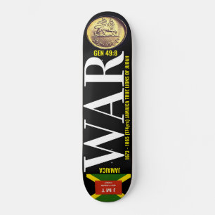GUERRE ! GEN 49:8 Jamaïque Skateboard