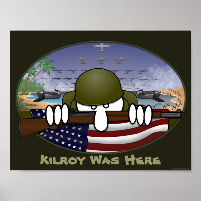 Guerre mondiale 2 Kilroy Poster 1 (Devant)