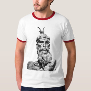 Guerrier d'Albanais de T-shirt de Skenderbeu