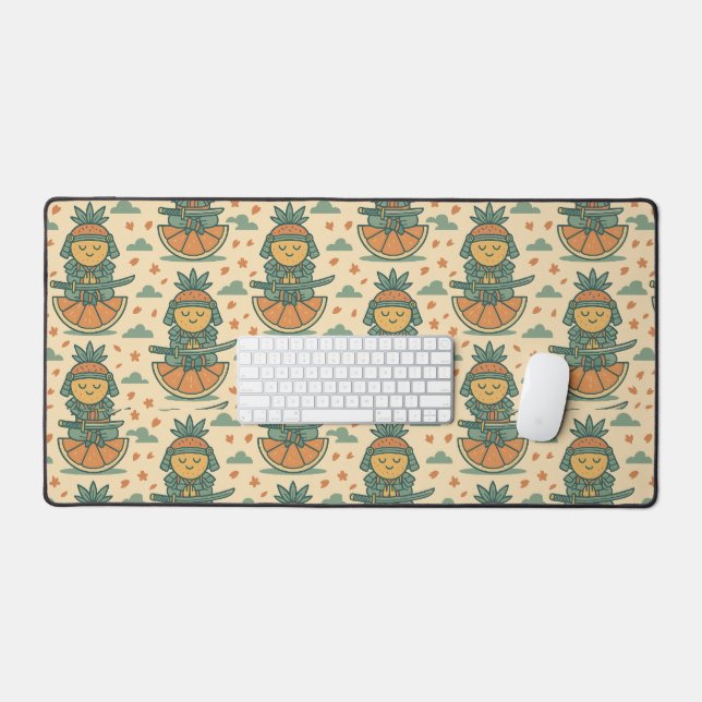 Guerrier de fruits méditatif Japonais  (Clavier et souris)