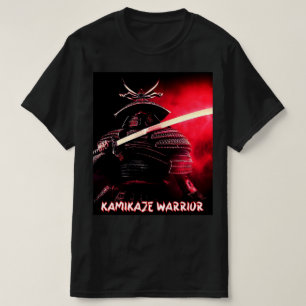 Guerrier de Kamikaze   Samurai   T-shirt Unisex