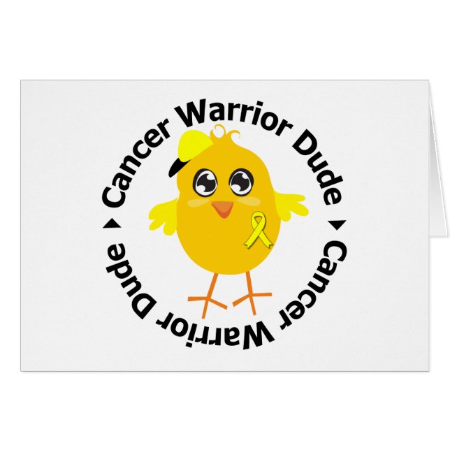 Guerrier du cancer testiculaire (Devant horizontal)