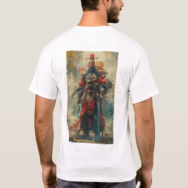 Guerrier mécanique Guan Yu T-Shirt (Dos)