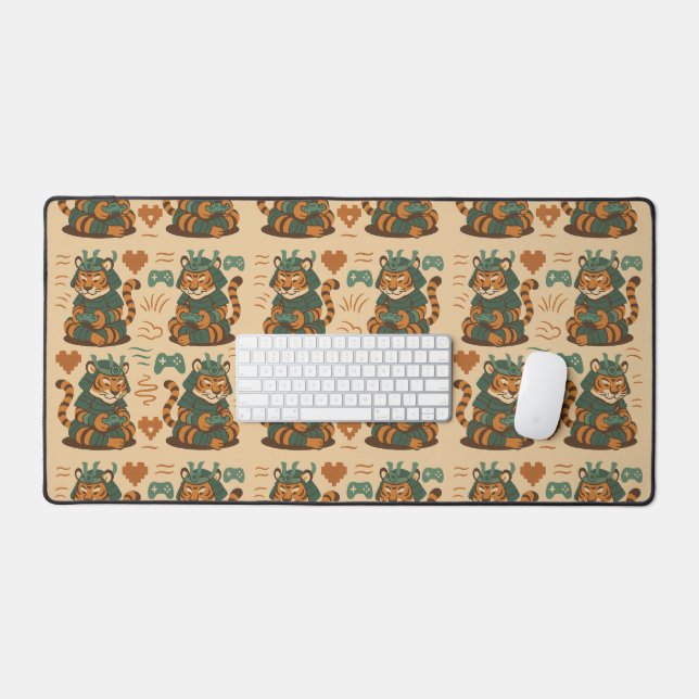 Guerrier Tigre de jeu en répétition  (Clavier et souris)