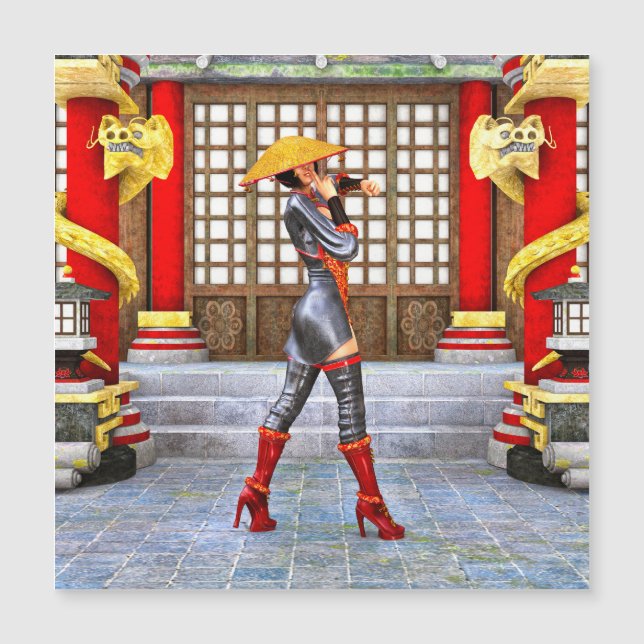 Guerrière asiatique (Devant)