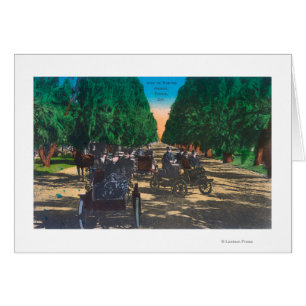 Gués de Modèle-T sur Kearney AvenueFresno, CA