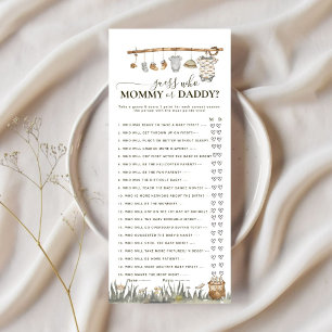 Guess maman ou papa Reel amusant Pêche bébé jeu