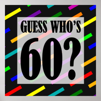 Guess Who's 60 Anniversaire Poster