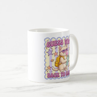 Guess Who's Back Cat Mugs