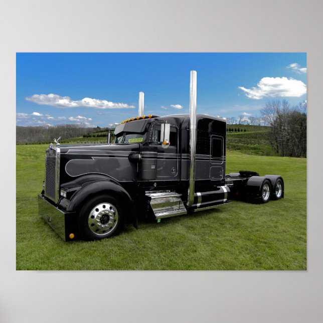 Guida Kenworth W900L Poster (Devant)
