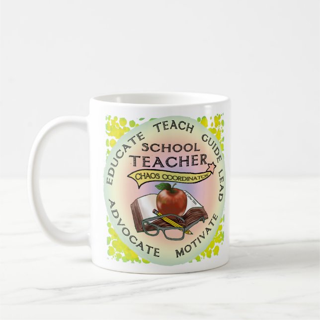 Guide de l'enseignant de l'école tasse (Gauche)