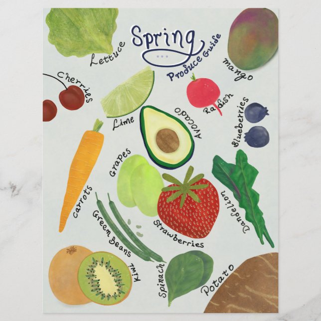 Guide de produits de printemps  (Devant)
