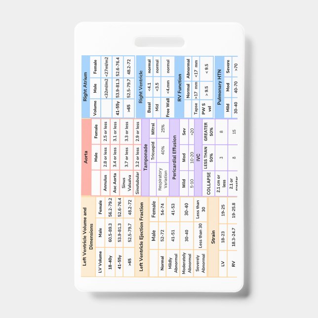 Guide de référence rapide du badge Echo  (Avant)