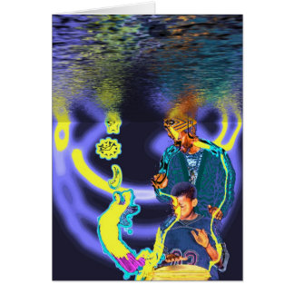 Guide d'esprit de tambour de l'eau