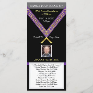 Guide du programme de franc-maçonnerie - Modèle d'