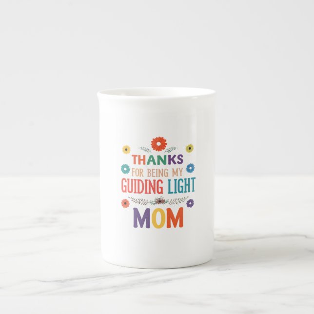 Guiding Light Mom Mug - Un hommage sincère (Devant)