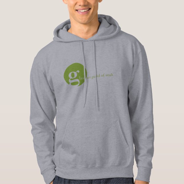 Guilde en verre d'art de sweat - shirt à capuche (Devant)