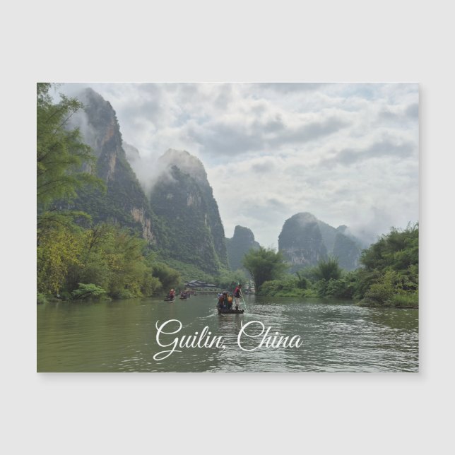 Guilin, China Magnet Card (Devant)