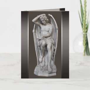 Guillaume Geefs Lucifer CC0284 Carte de voeux