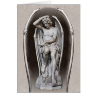Guillaume Geefs Lucifer CC0287 Carte pliée