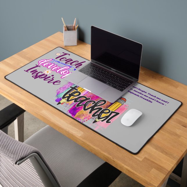 Guillemets inspirés de l'enseignant personnalisé (Bureau 2)