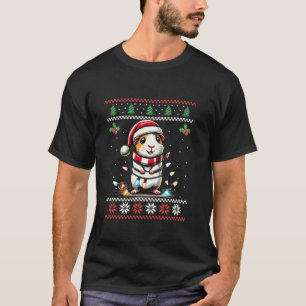Guinée Cochon feux de Noël laids Sweat de Noël