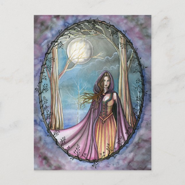 Guinevere Carte Postale Conte de Fées Légende du R (Devant)