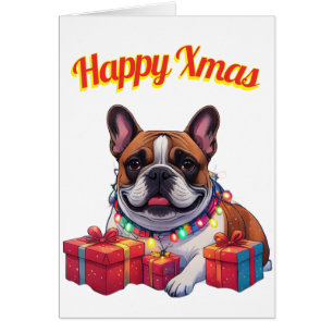 Guirlande lumineuse Bouledogue français Bulldog fr