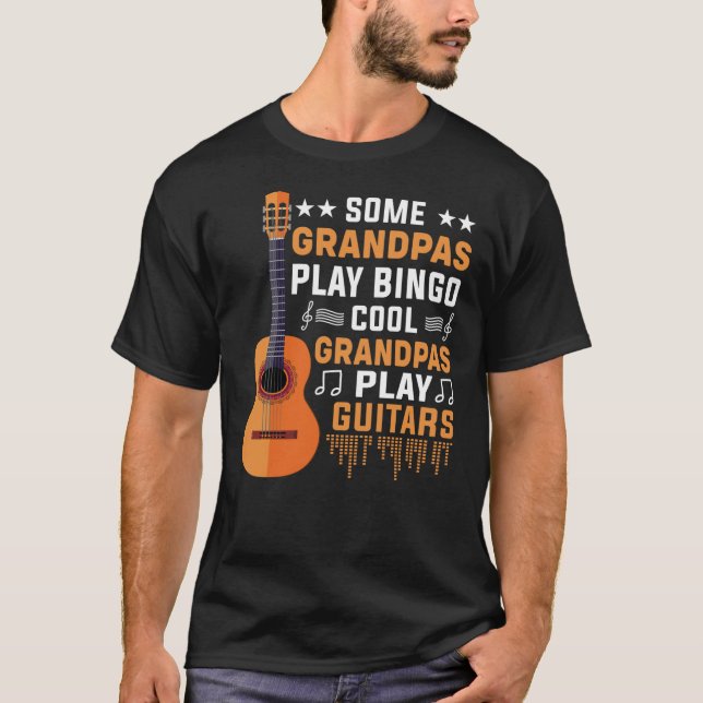 GUITAR GRANDPA T-Shirt (Devant)