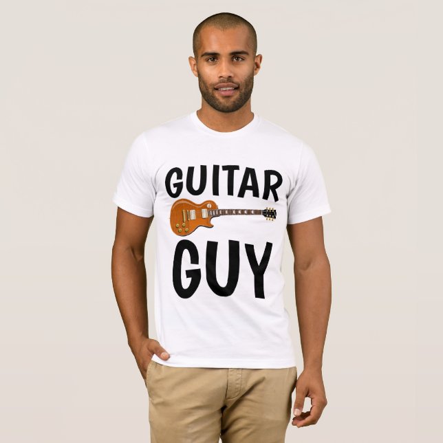 GUITAR GUY, T-shirts hommes (Devant entier)