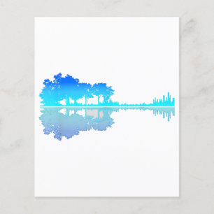 Guitar Lake Shadow Love Guitare Musicien