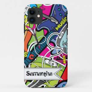 Guitar Rock Music Star Mate ID™ iPhone 5 Coque