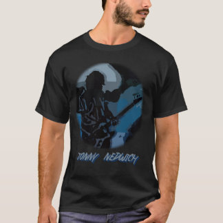 Guitare Bluegrey Moodlit de T-shirt de Nedwich