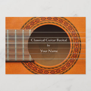 Guitare classique - Invitation