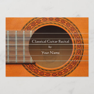 Guitare classique - Invitation