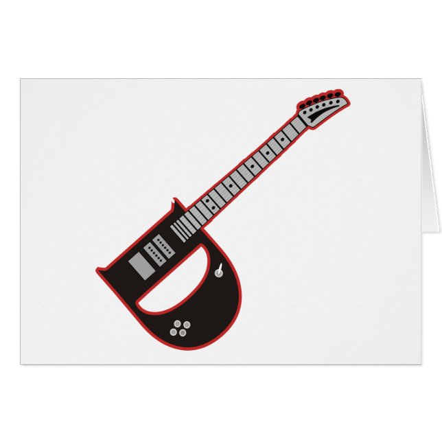 Guitare D (Devant horizontal)