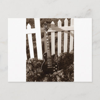 Guitare électrique avec poignées de crâne Carte po