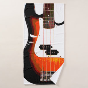 Guitare électrique en noir