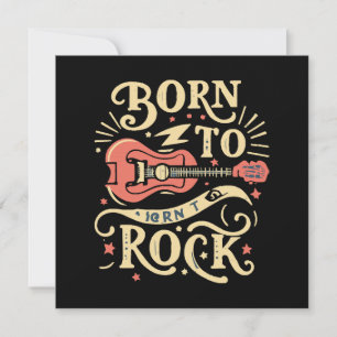 Guitare électrique née pour le rock
